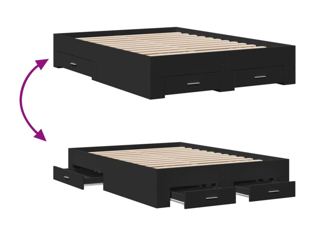 Materasso nero, 140 x 190 cm