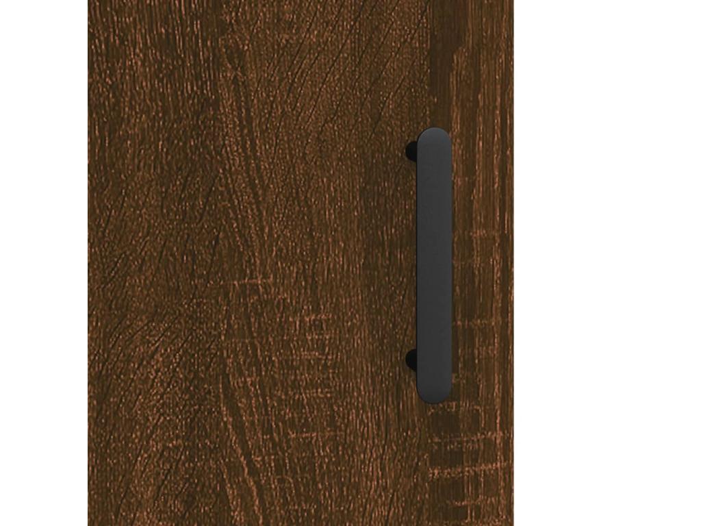 Credenza in legno ingegnerizzato marrone, 69,5 x 34 x 90 cm