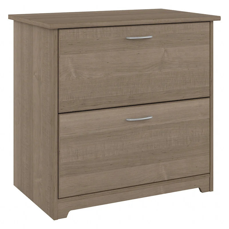 Mobiletto portadocumenti laterale a 2 cassetti Cabot di Bush Furniture