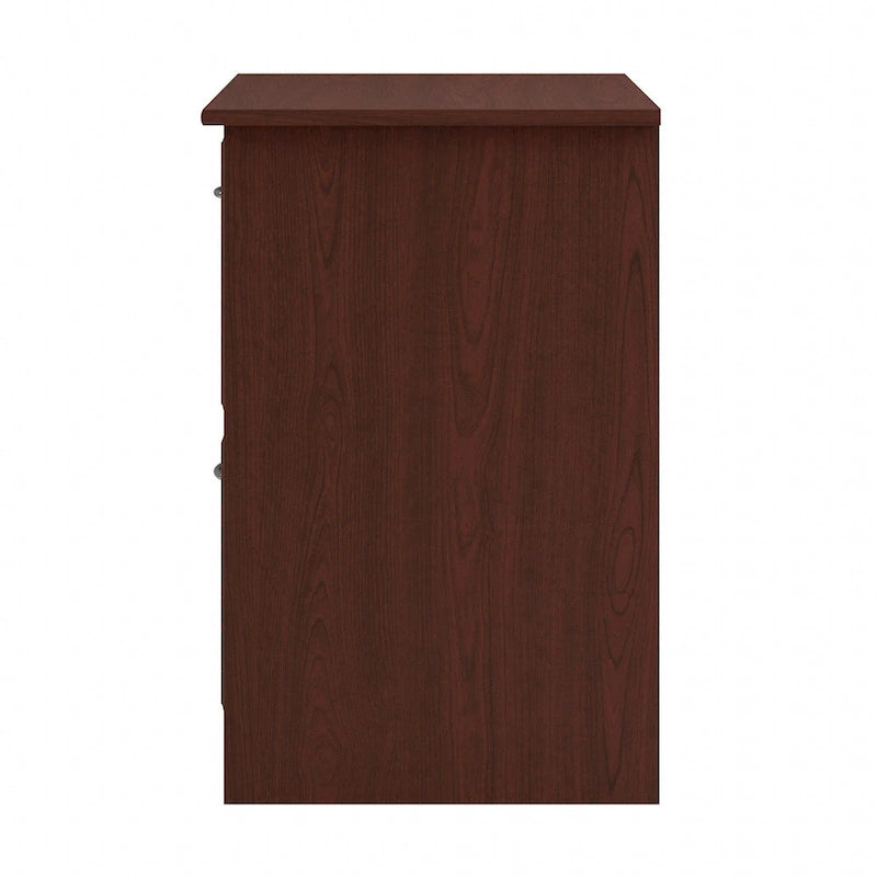 Mobiletto portadocumenti laterale a 2 cassetti Cabot di Bush Furniture