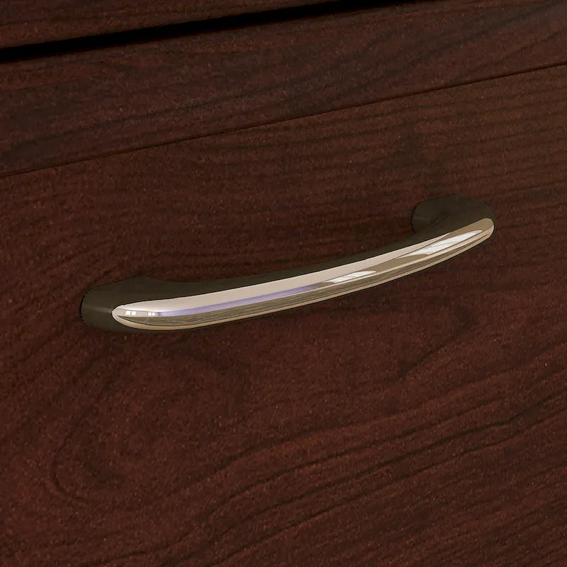 Mobiletto portadocumenti laterale a 2 cassetti Cabot di Bush Furniture