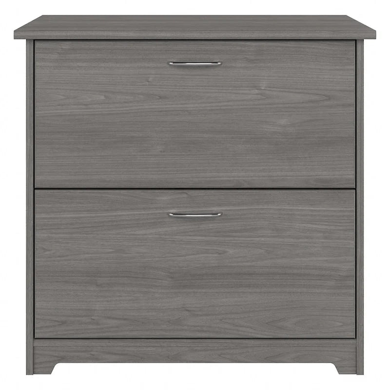 Mobiletto portadocumenti laterale a 2 cassetti Cabot di Bush Furniture