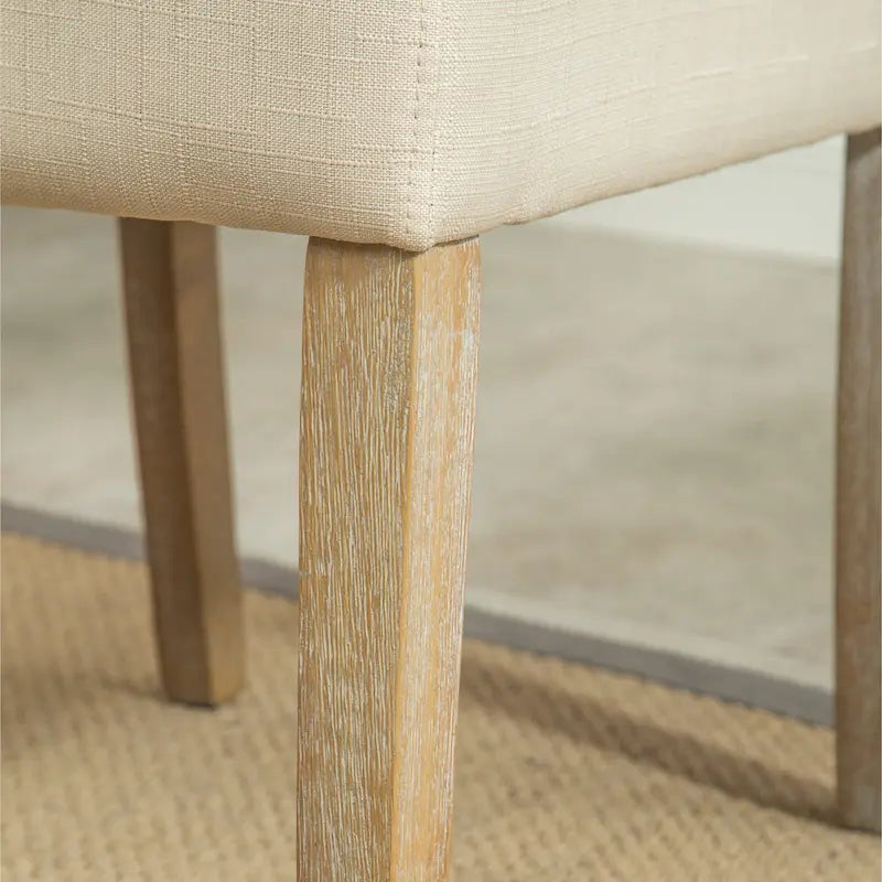 Set da pranzo da 5 pezzi, set di mobili da cucina in legno, tavolo rotondo con base a piedistallo Cross-Buck e 4 sedie trapuntate
