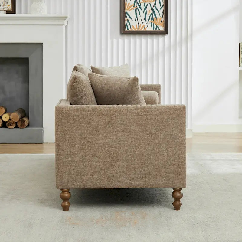 Comoda chaise longue imbottita con varie caratteristiche per il relax