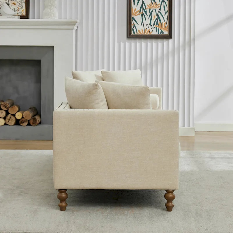 Comoda chaise longue imbottita con varie caratteristiche per il relax