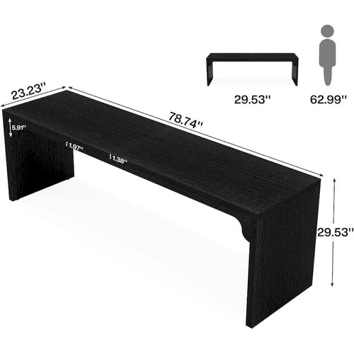 Scrivania per 2 persone per ufficio domestico, grande scrivania per 2 persone