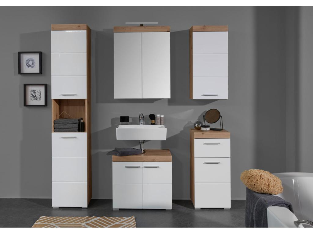 Armadio in legno di quercia bianca