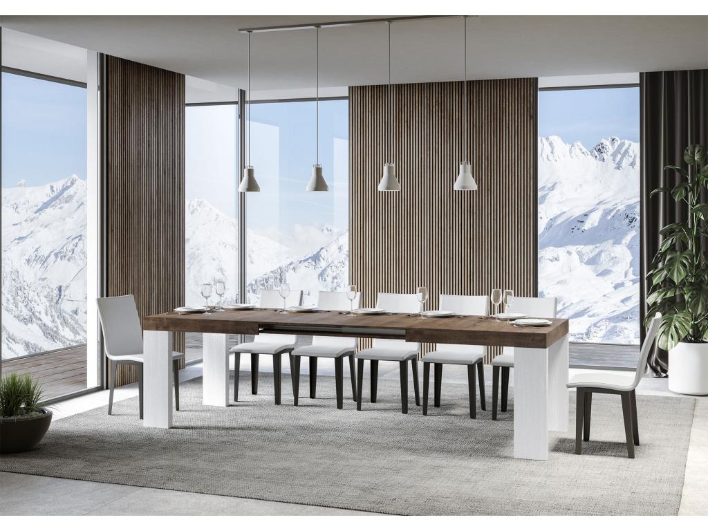 Tavolo bianco, 90 x 160 cm