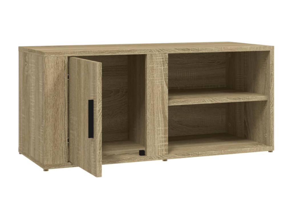 Mobili per la casa in legno ingegnerizzato marrone, 80 x 31,5 x 36 cm