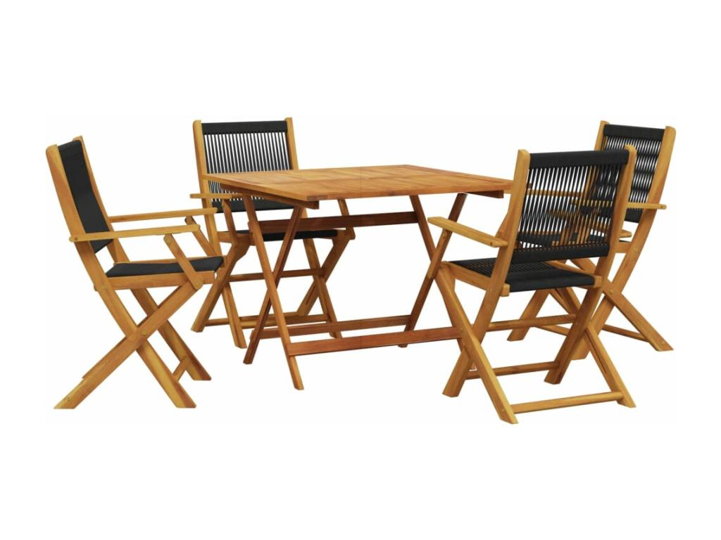 Mobili per la casa in legno massello nero