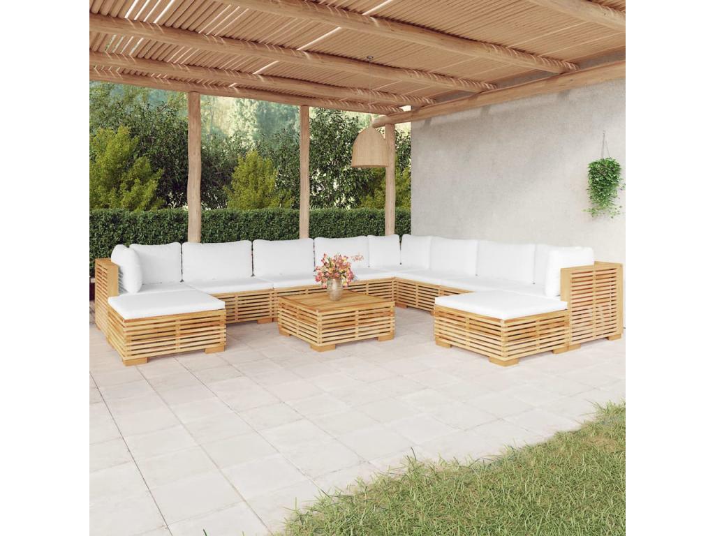 Set di mobili da esterno marroni - dlz1766568444326