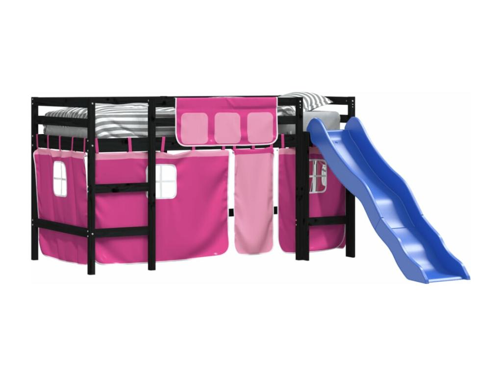 Letto in legno di pino, 90 x 190 cm