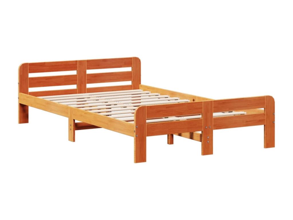 Materasso in legno di pino marrone, 120 x 200 cm