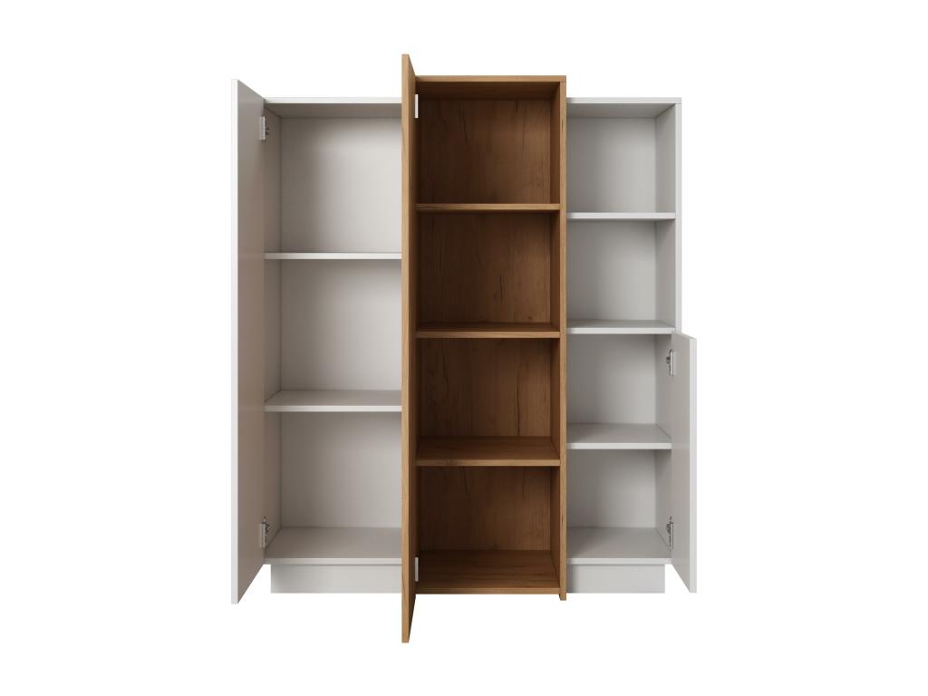 Cassettiera bianca, 110 x 45 x 134 cm