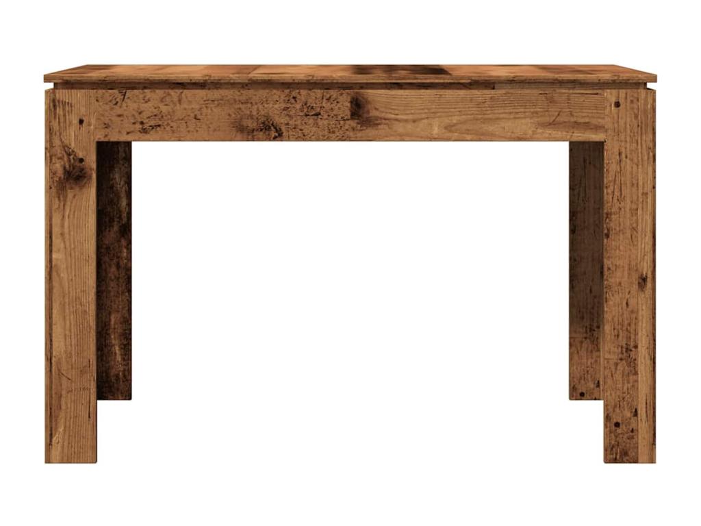 Tavolo da pranzo in legno ingegnerizzato marrone, 120 x 60 x 76 cm