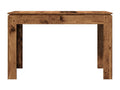 Tavolo da pranzo in legno ingegnerizzato marrone, 120 x 60 x 76 cm