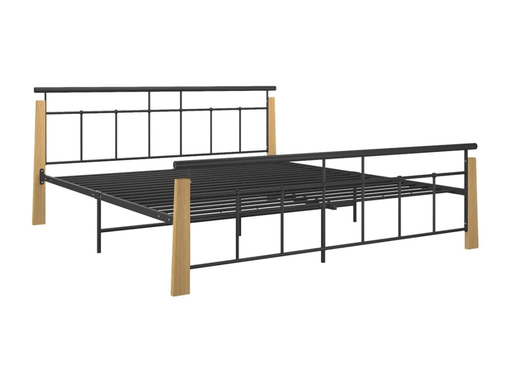 Materasso in legno di quercia nera, 180 x 200 cm