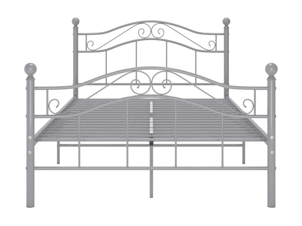 Materasso in metallo grigio, 120 x 200 cm
