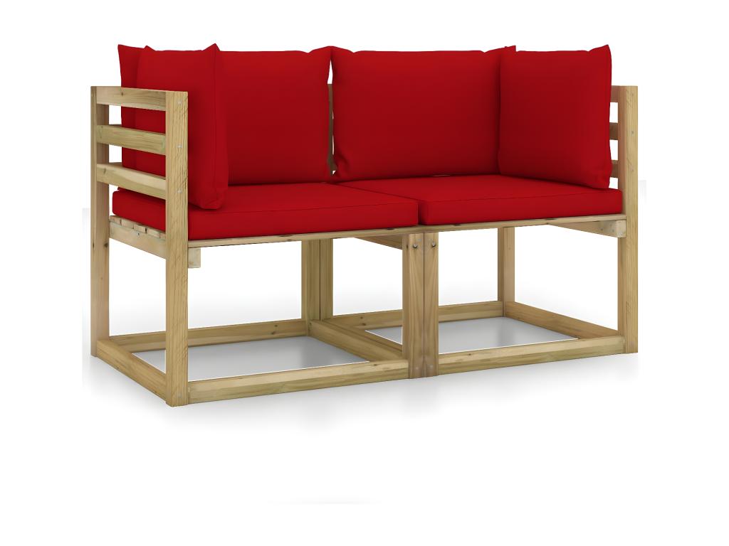 Mobili per la casa in legno di pino rosso