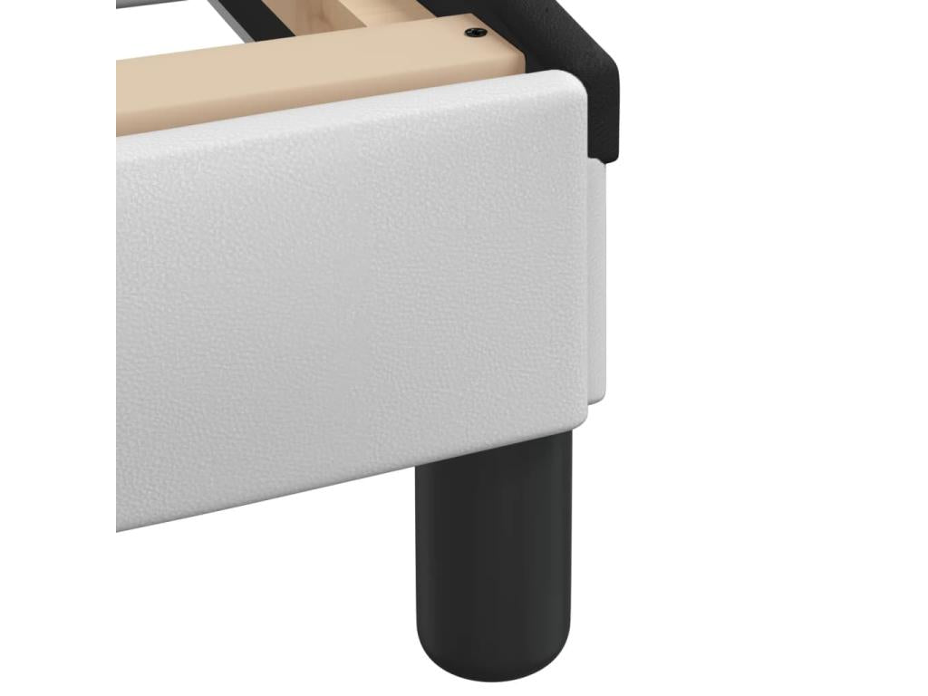 Materasso in similpelle bianca, 200 x 200 cm