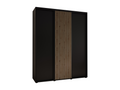Armadio nero, 190 x 45 x 235,2 cm