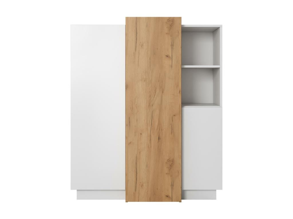 Cassettiera bianca, 110 x 45 x 134 cm