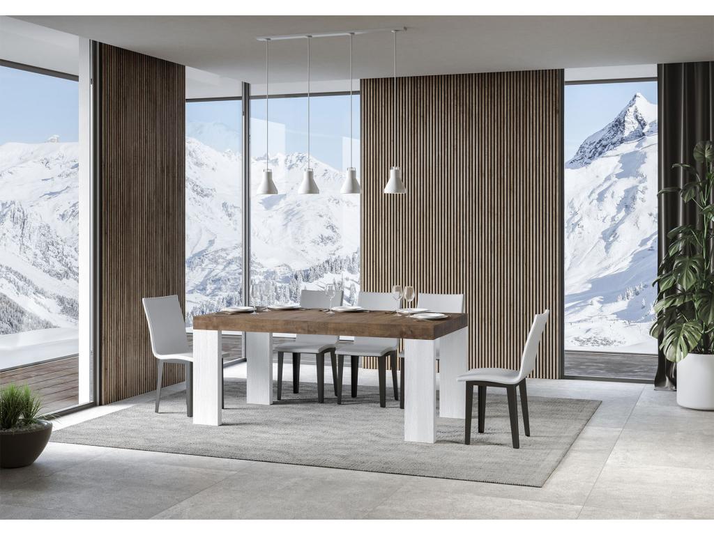 Tavolo bianco, 90 x 160 cm