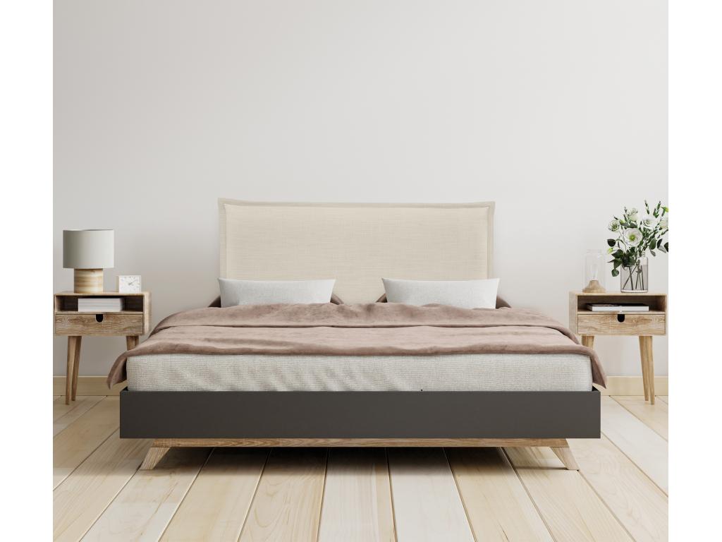 Letto beige, 105 x 105 cm