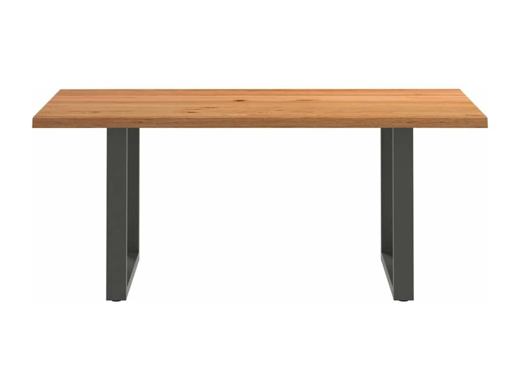 Tavolo da pranzo in legno di quercia marrone - dlz1766568002669