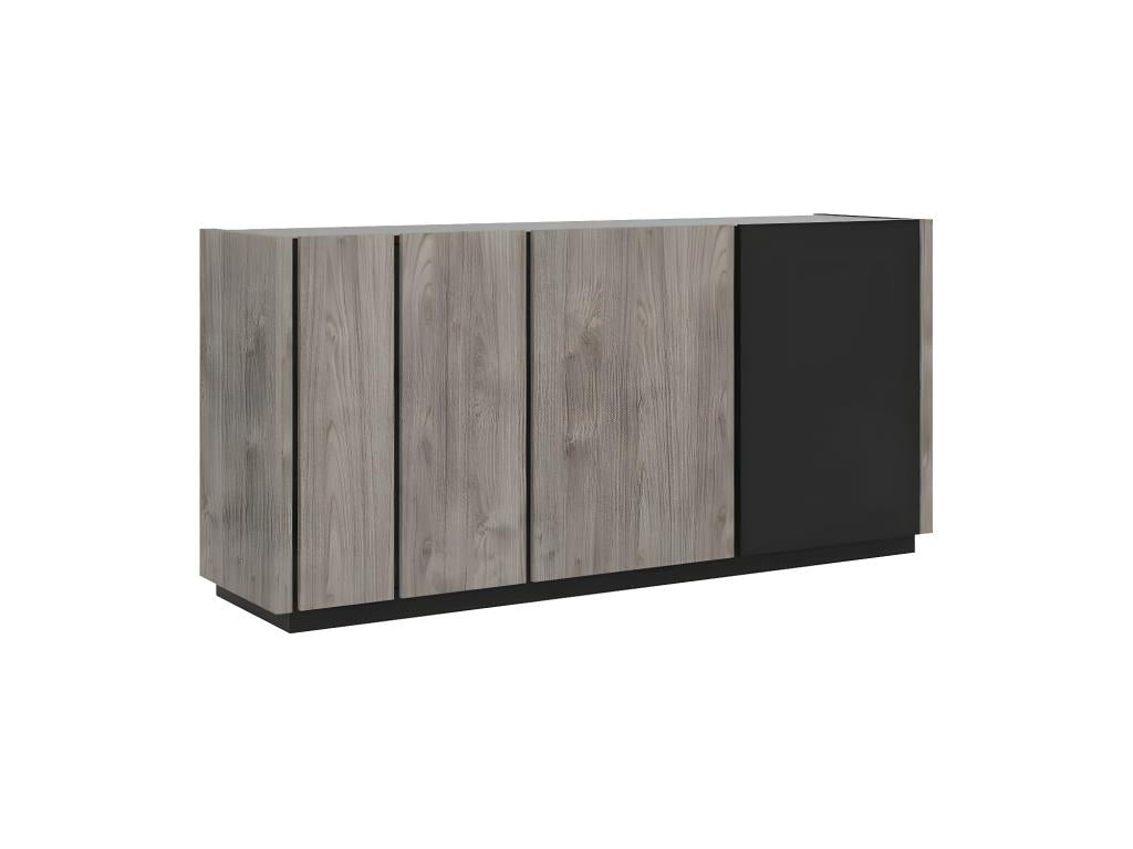 Credenza in metallo naturale
