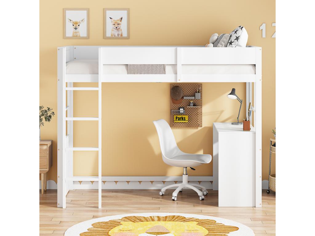 Materasso bianco, 90 x 200 cm - dlz1766568334715