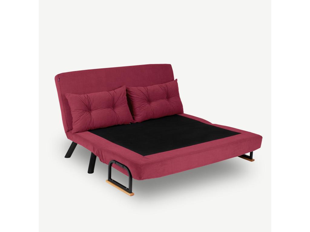 Divano letto in tessuto