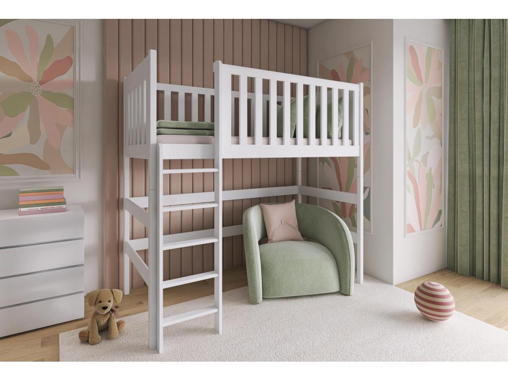 Letto bianco, 80 x 190 cm