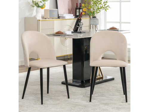 Mobili per la casa in velluto beige