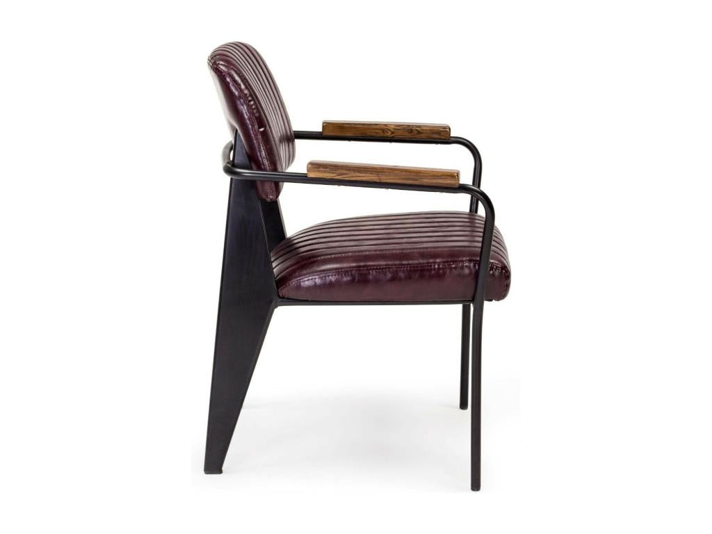 Sedia decorativa in metallo