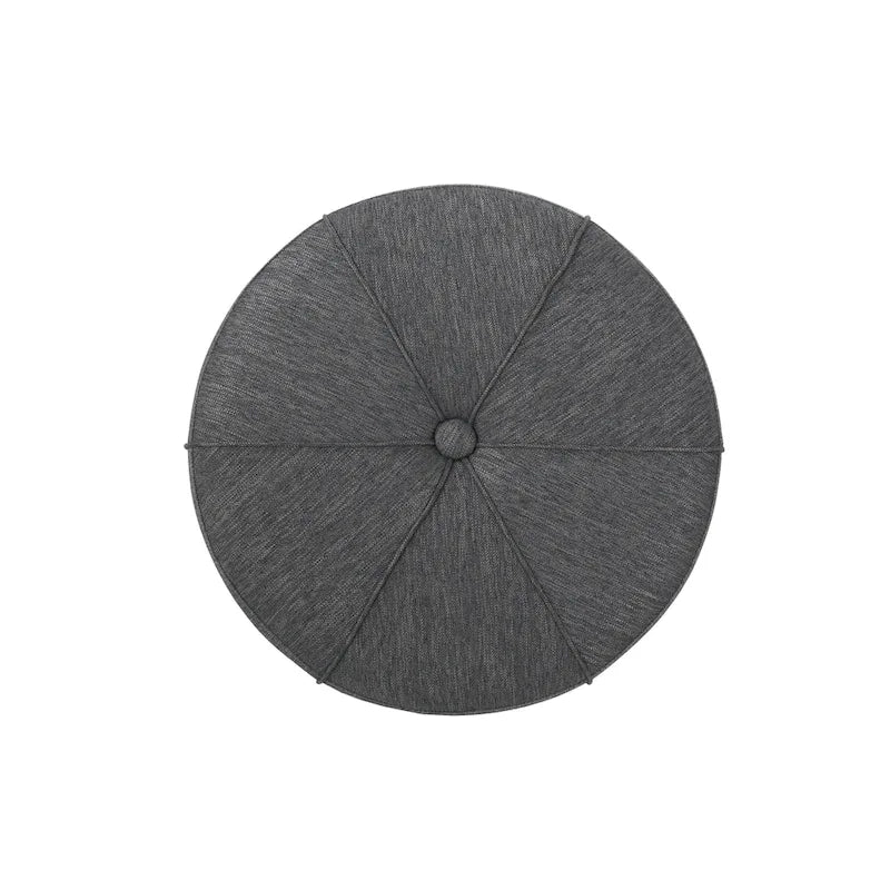 Pouf rotondo imbottito Birdsong di Christopher Knight Home