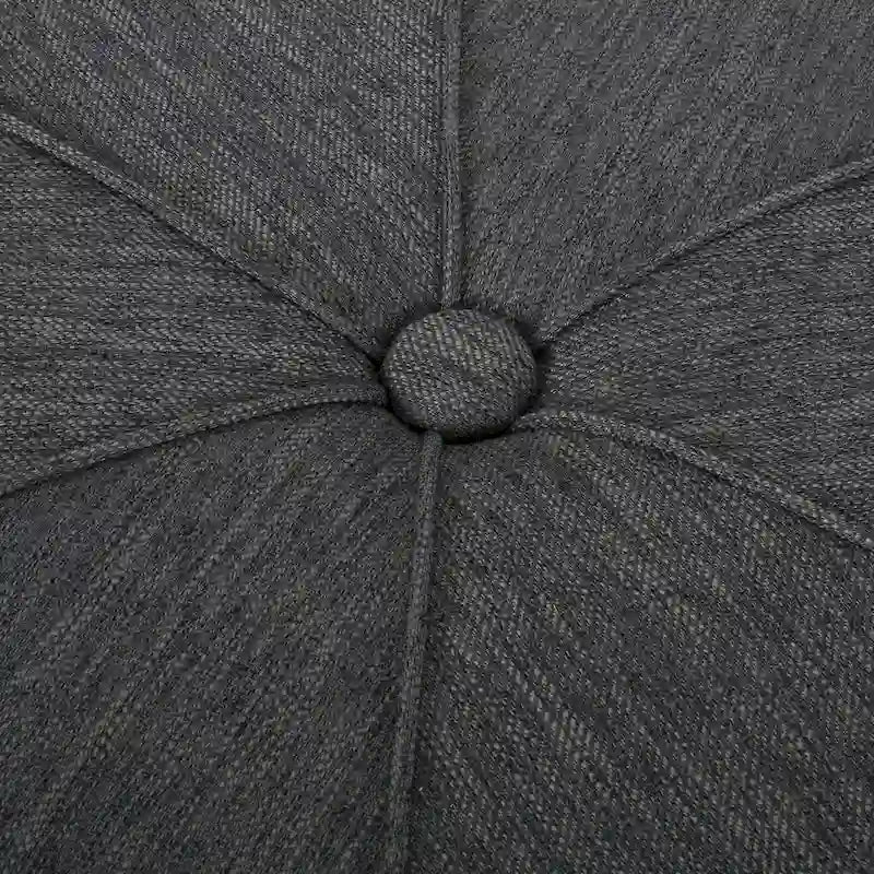 Pouf rotondo imbottito Birdsong di Christopher Knight Home