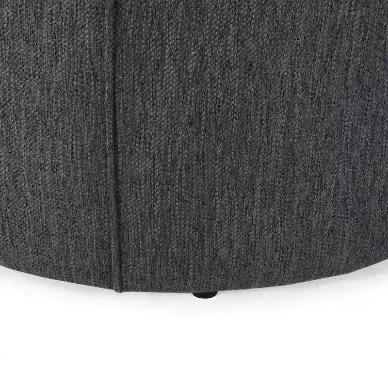 Pouf rotondo imbottito Birdsong di Christopher Knight Home