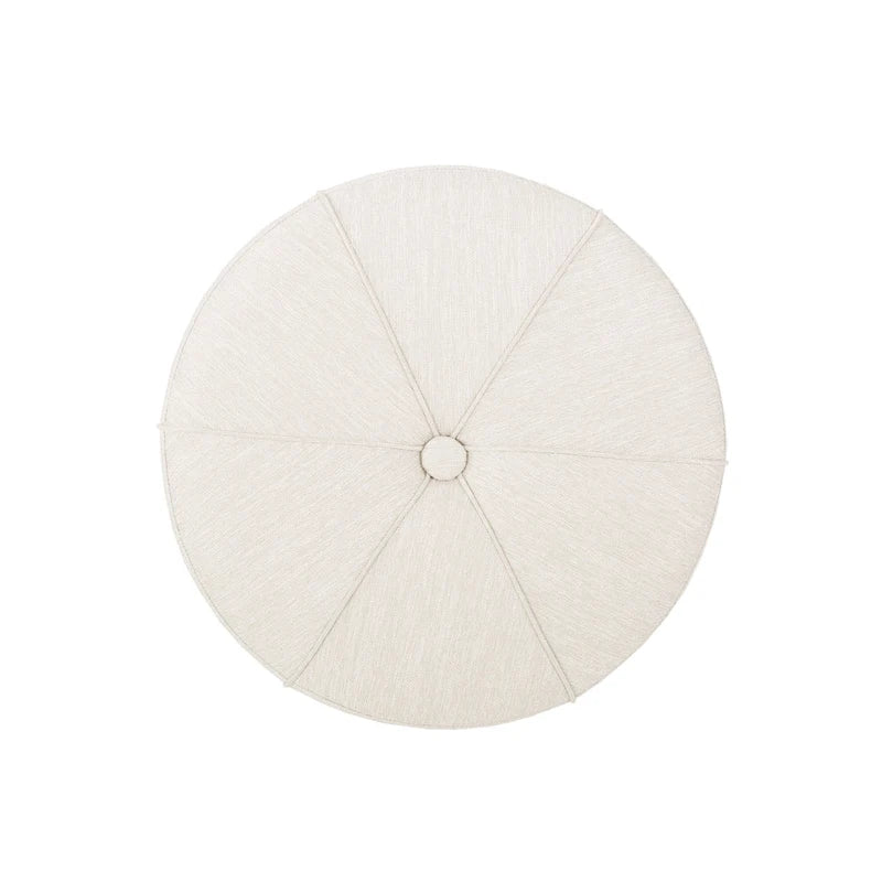 Pouf rotondo imbottito Birdsong di Christopher Knight Home