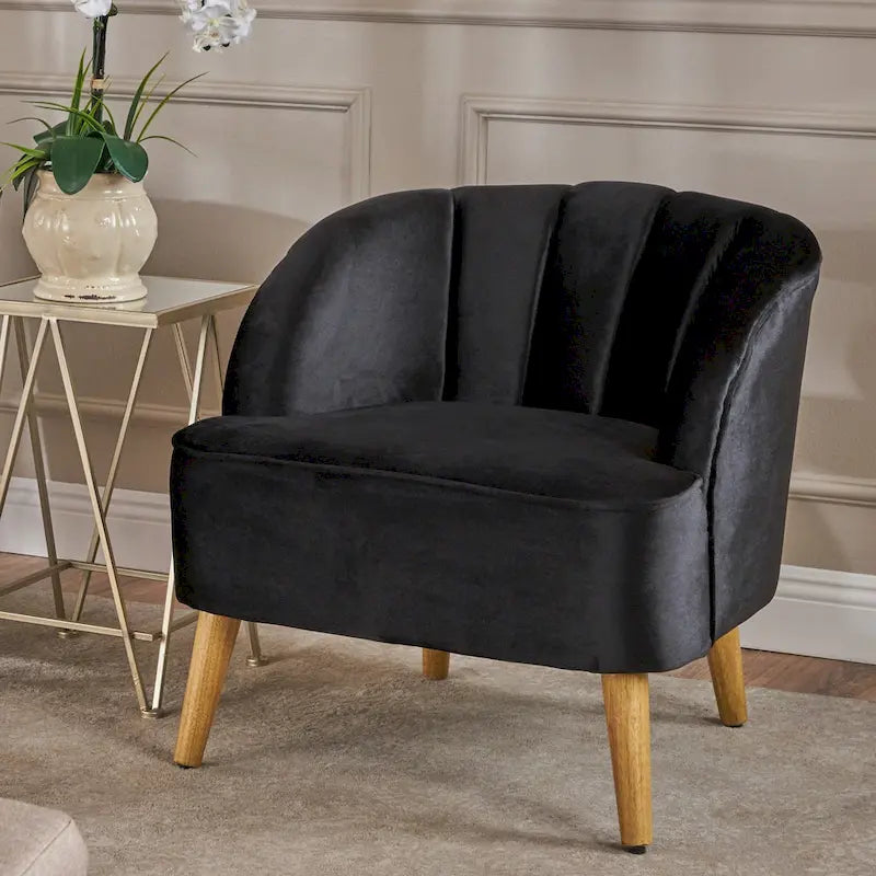 Poltrona club Amaia Modern Velvet di Christopher Knight Home