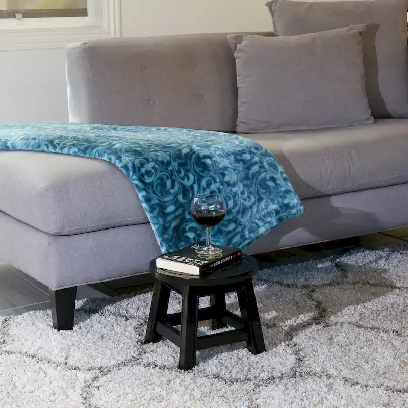 Sgabello in legno intagliato Fairplay di DTY Indoor Living