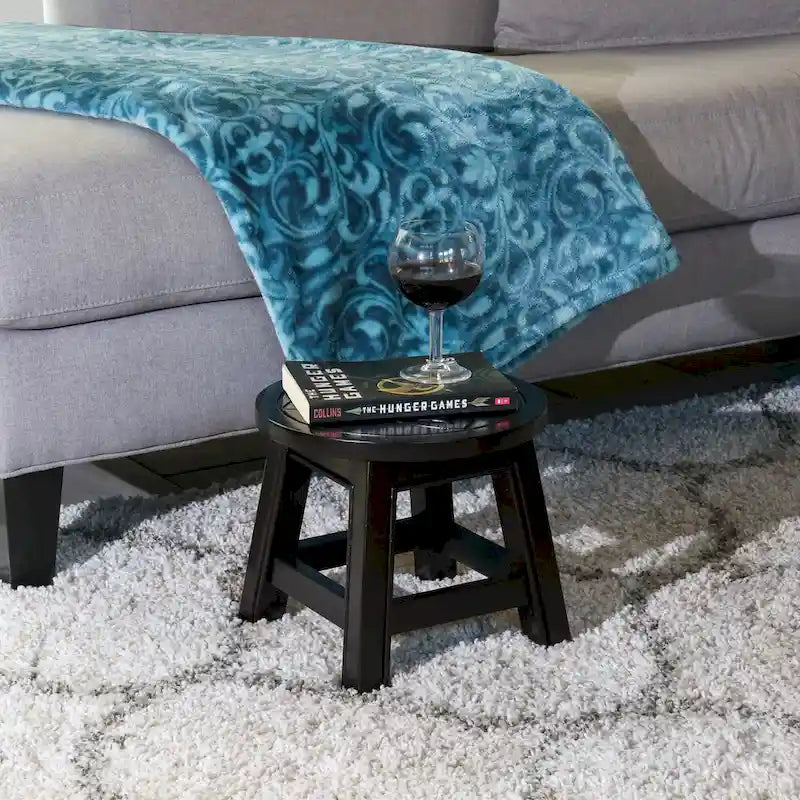 Sgabello in legno intagliato Fairplay di DTY Indoor Living