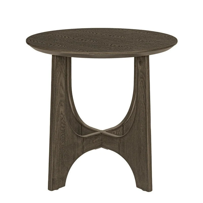Tavolino da caffè rotondo Grondin in stile minimalista moderno, comodino per soggiorno, sala di ricevimento, soggiorno