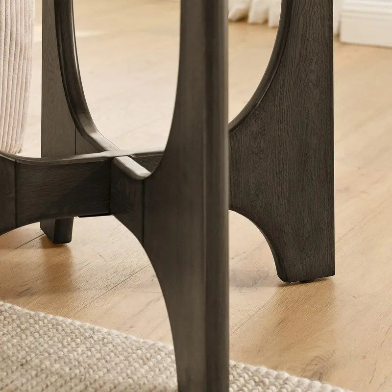 Tavolino da caffè rotondo Grondin in stile minimalista moderno, comodino per soggiorno, sala di ricevimento, soggiorno