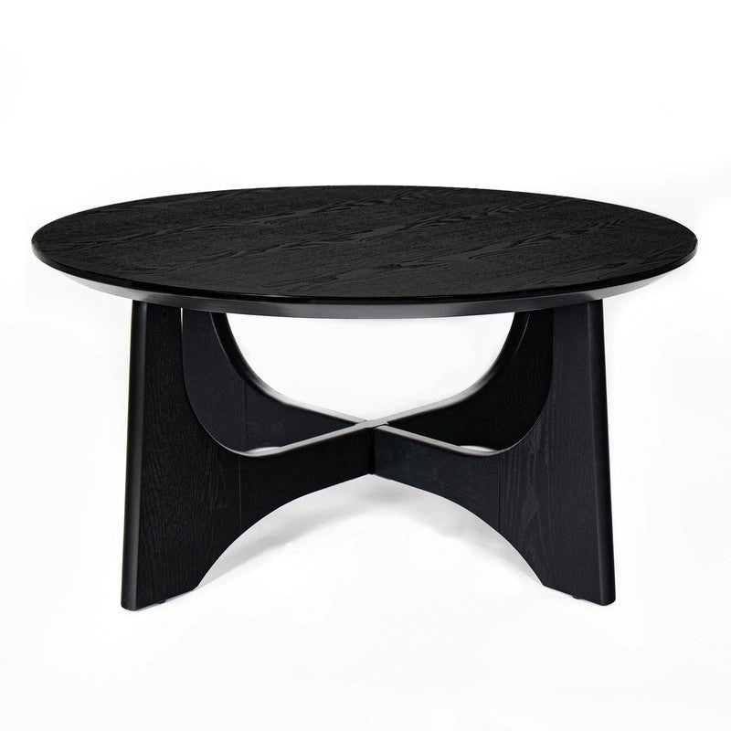 Tavolino da caffè rotondo Grondin in stile minimalista moderno, comodino per soggiorno, sala di ricevimento, soggiorno