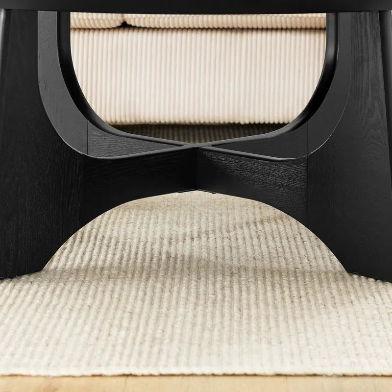 Tavolino da caffè rotondo Grondin in stile minimalista moderno, comodino per soggiorno, sala di ricevimento, soggiorno