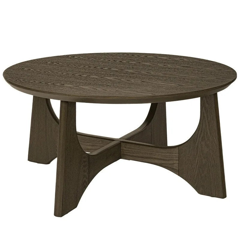 Tavolino da caffè rotondo Grondin in stile minimalista moderno, comodino per soggiorno, sala di ricevimento, soggiorno