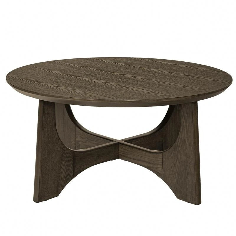 Tavolino da caffè rotondo Grondin in stile minimalista moderno, comodino per soggiorno, sala di ricevimento, soggiorno