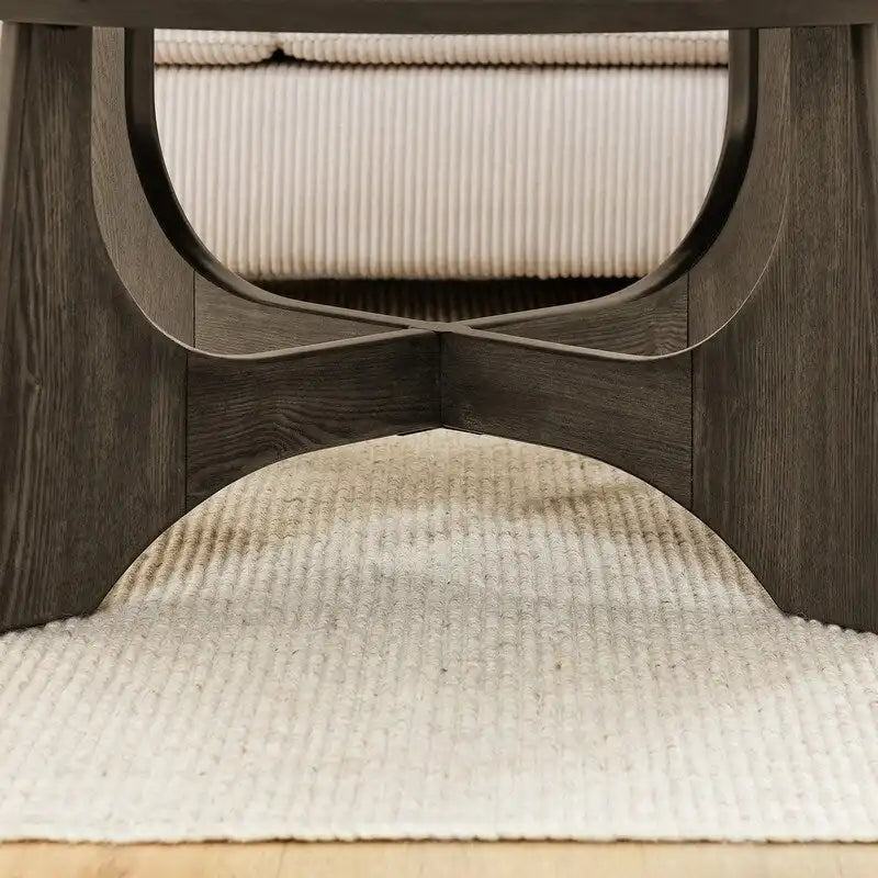Tavolino da caffè rotondo Grondin in stile minimalista moderno, comodino per soggiorno, sala di ricevimento, soggiorno