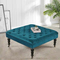 Home Soft Things Tavolino da caffè imbottito super morbido - 33 x 33 x 18